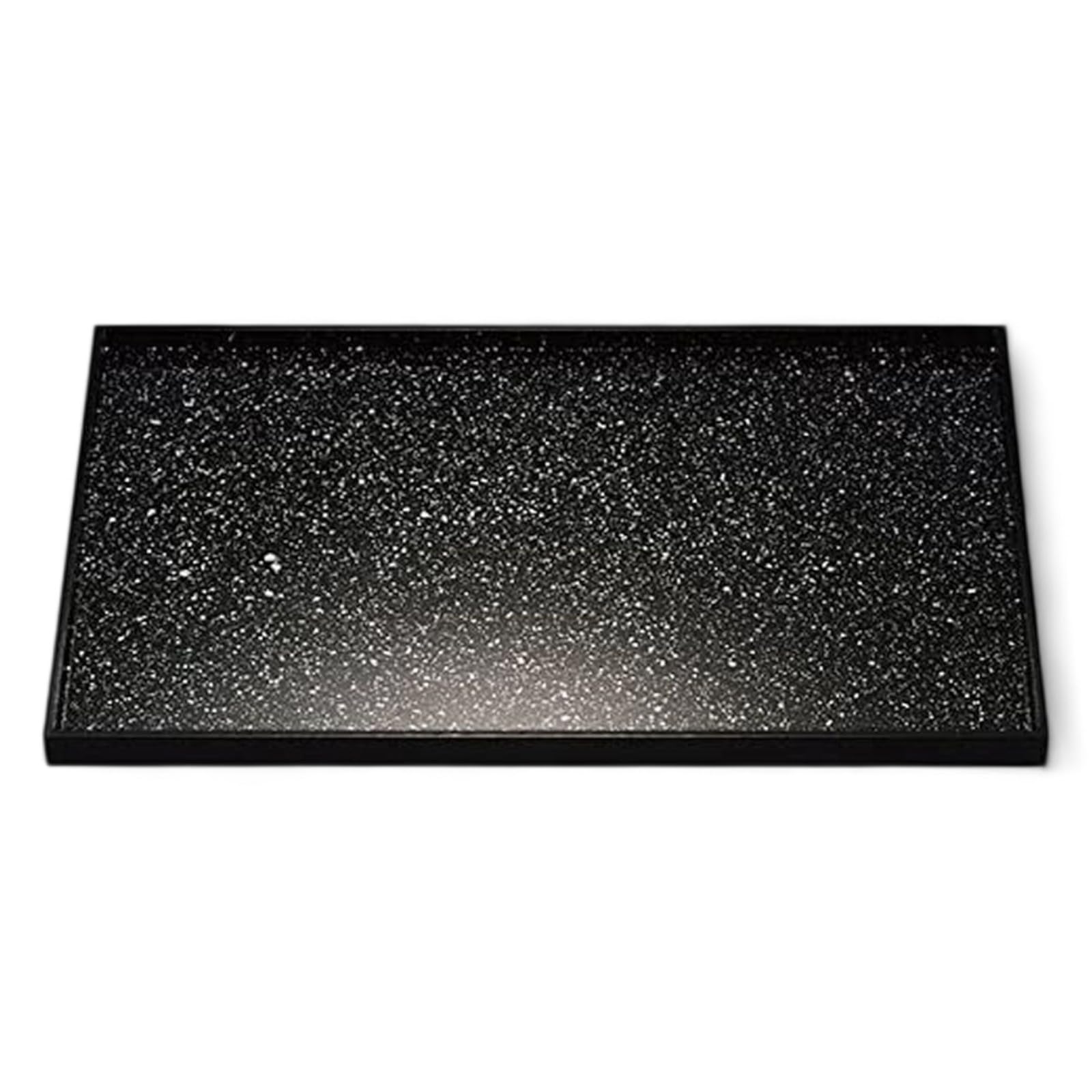 

Silver Lacquerware Made in Japan J-kitchens Tray, 42cm, (ABS Resin),