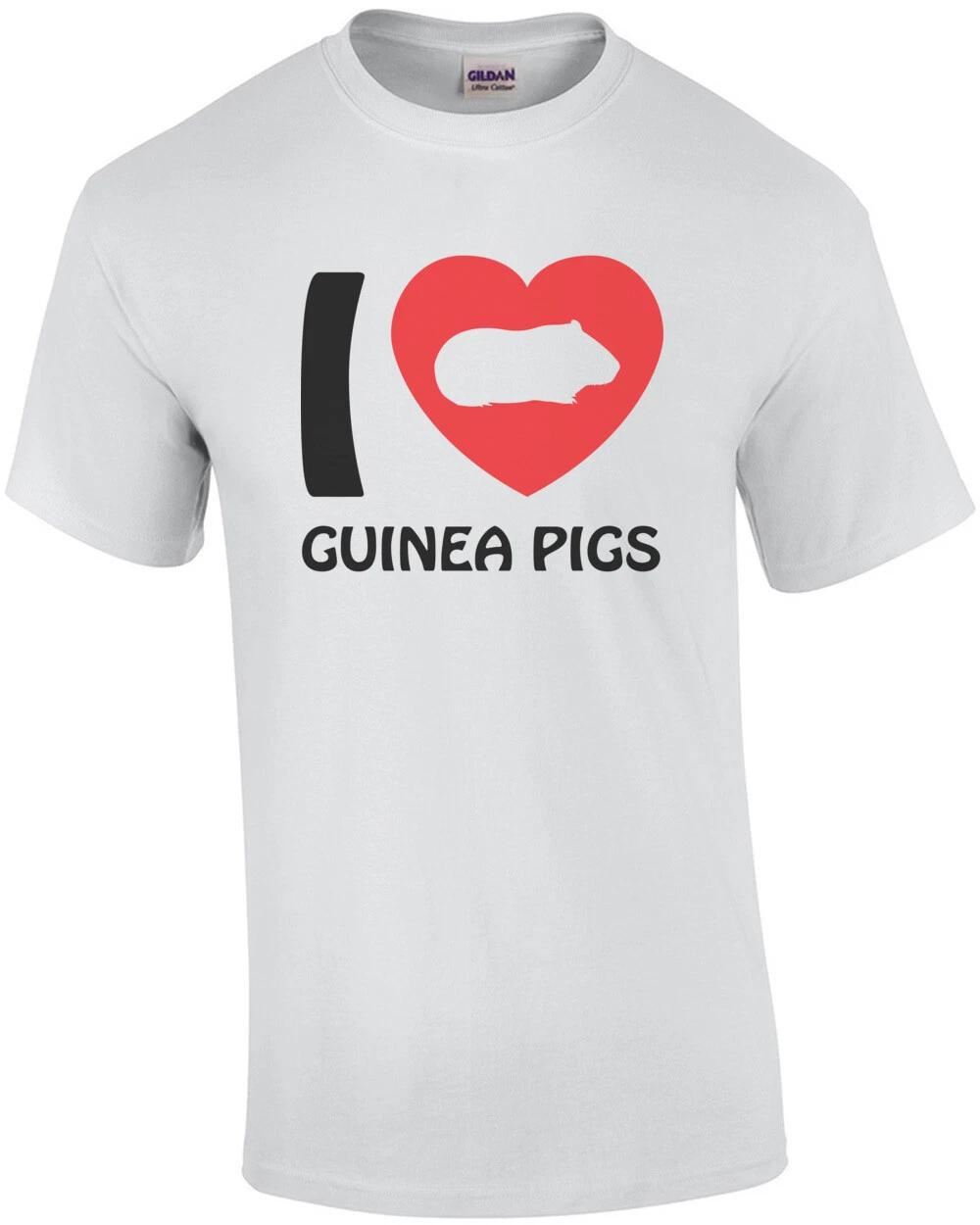 I love guinea pigs - guinea pig t-shirt 2XL
