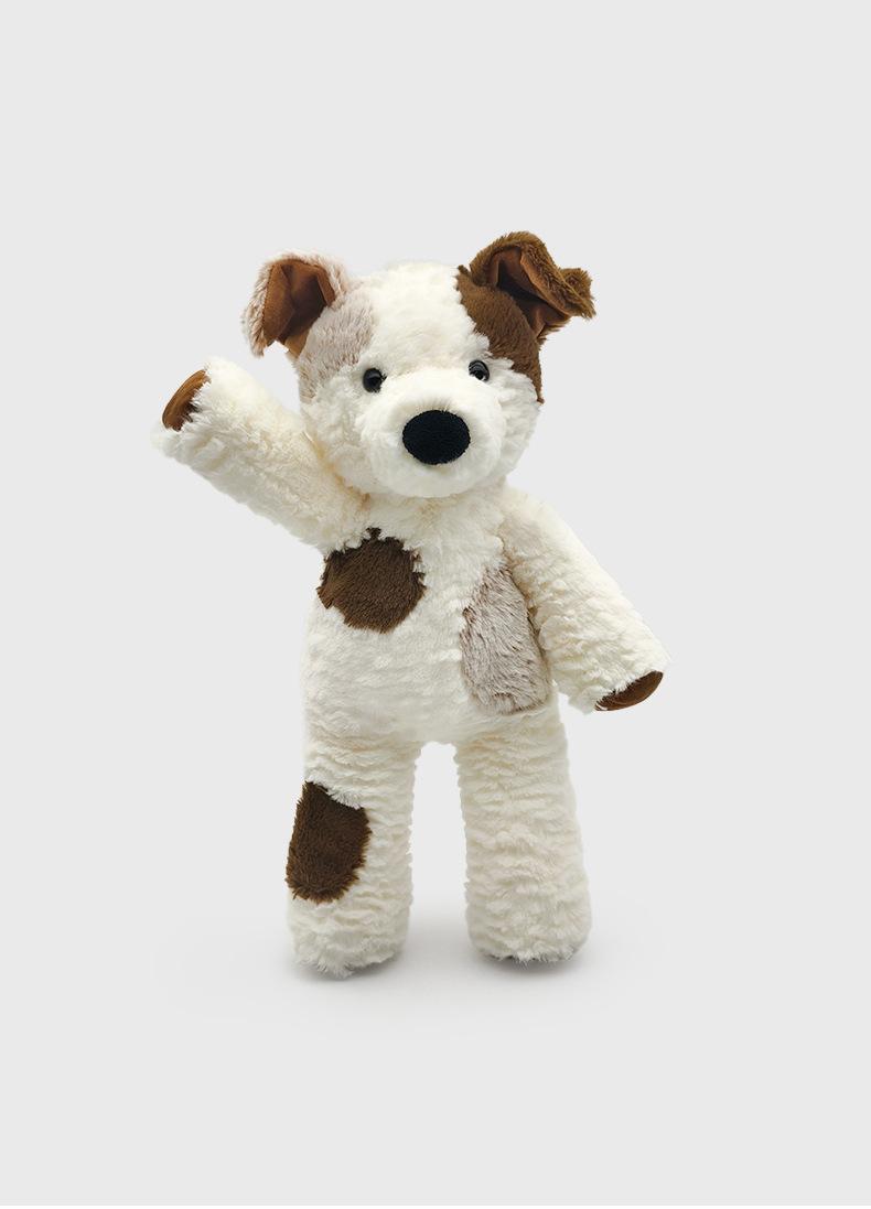 Cross-border new products Small flower dog plush doll doll Cartoon dog plush toy Children s holiday gift spot 40cm