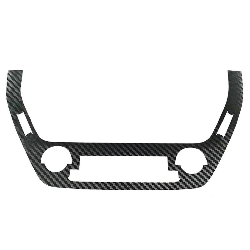 Car Air Conditioning Panel Control 3D Sticker Console A/C Button Trim Fit For Toyota Corolla 2020-2024 With Adjusting Wheel Hole