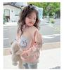 Höst Koreansk Stil Flickors Patchwork Sweatshirt & Leggings Set