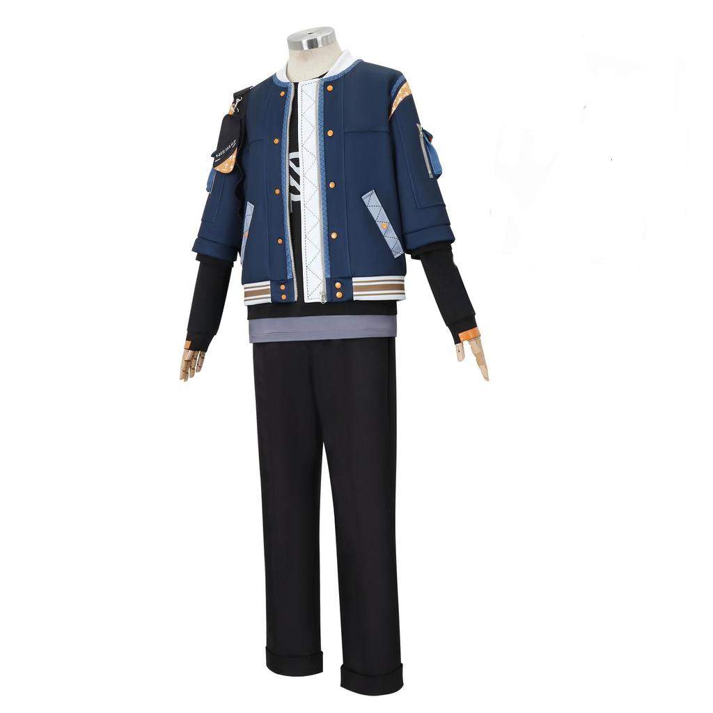 ZOMOZO Zenless Zone Zero Cosplay Costume with Wig for Perfect for School and Halloween Size Adults, Festivals, Events, (Akira, S)