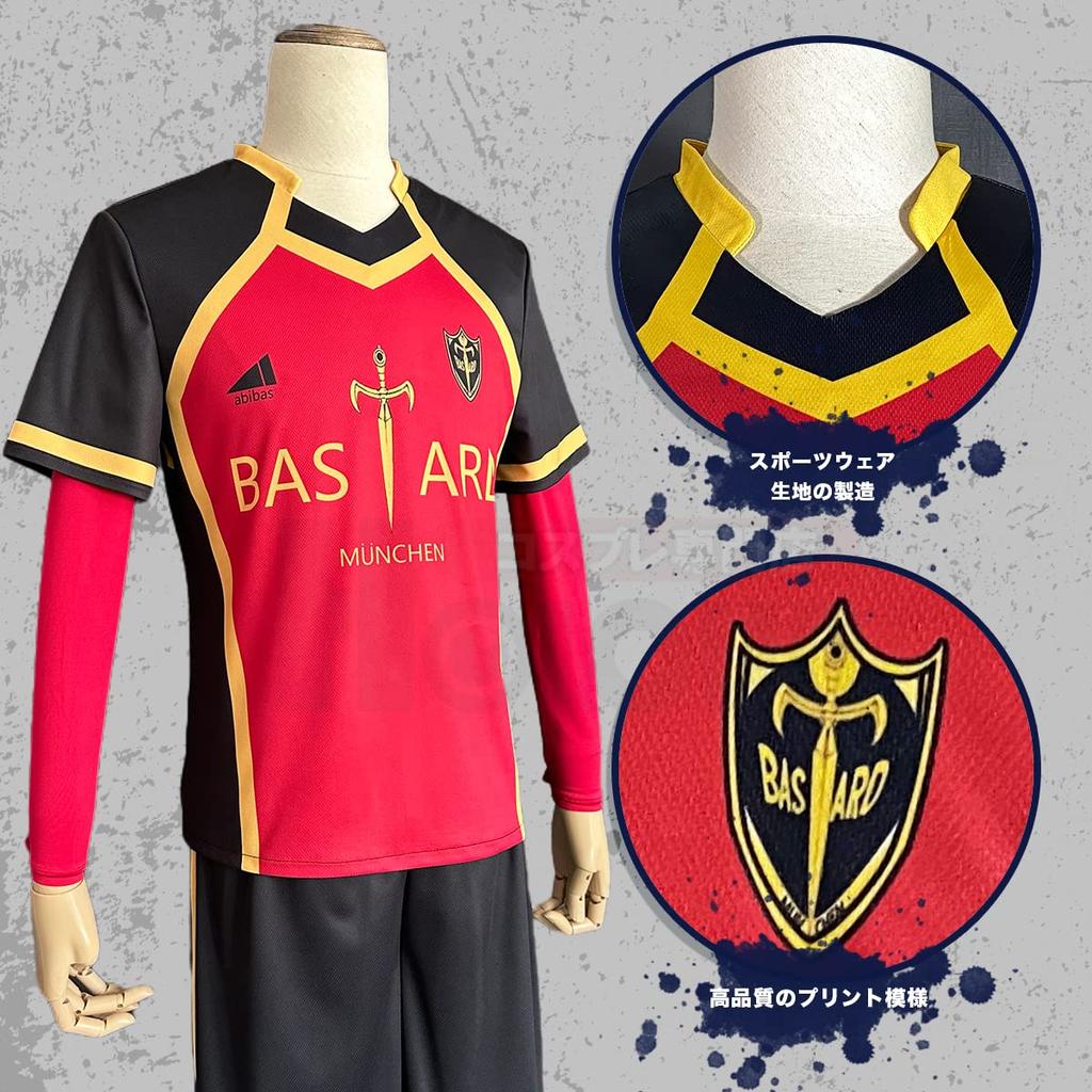 Bullroc Bastard München Alexis Ness 8 Ness Rød Sportsklær Cosplay Kostyme Arrangement Anime Halloween Kostyme Ytelsesklær Feriegave XL Størrelse