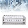 40 Holes Test Tube Rack Stainless Steel Centrifuge Tube   for 21mm Tubes Laboratory Experiments