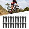 80pcs   Spoke Hats Iron 14mm Mountain Road Cycling Spoke Nipples for 14G Spoke Wire