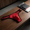 Hollow Men's Thongs Ultra-thin T Back Panties Breathable Mesh Underpants  Summer