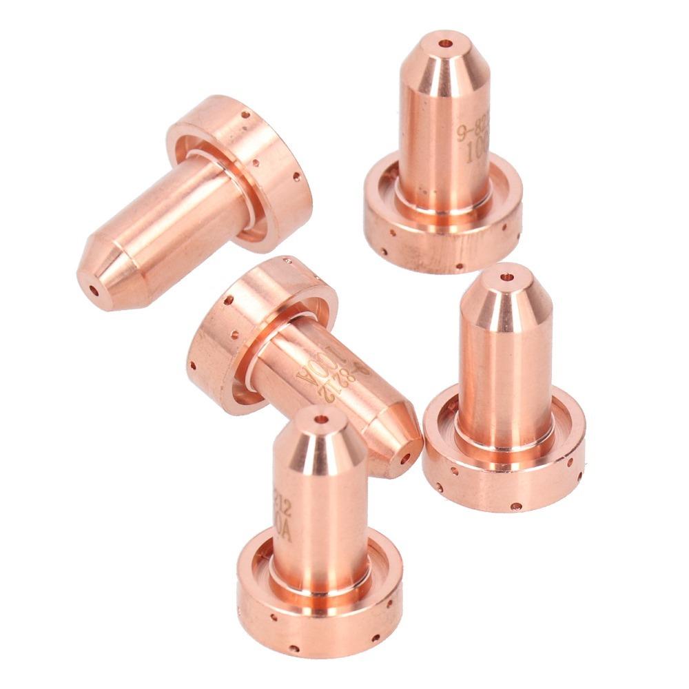 5pcs 9-8212 Plasma Cutter Nozzle Copper Plasma Welding Accessories  For Welding Machine