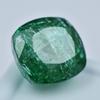 12.55 Ct Cushion Cut  Loose Gemstone Natural Green Emerald CERTIFIED AR-2736