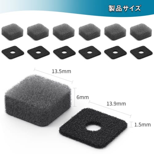 Replacement Microphone Windshield Cover for Insta360/X4, Includes Microphone Sponge for Noise Reduction and Reduces Wind Noise, Pack of 6 (Black)