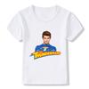 Nuova T-shirt Stampata 'Famiglia Tuono' Serie TV Estate Abbigliamento Bambini Moda Street Top