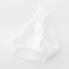 Premium Satinsilke Fransk BH - Blank, Uten spiler, Tynn cup, High-end morbærsilke