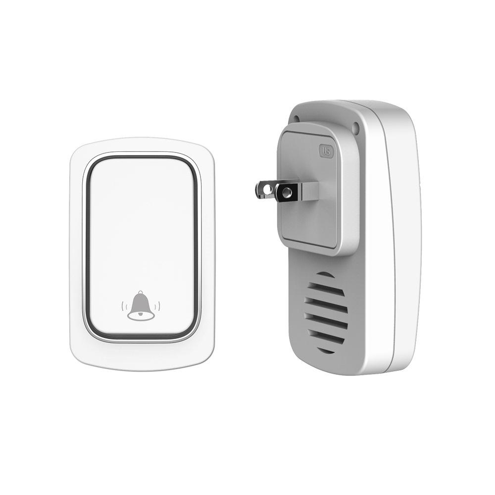 QX-001 Self Generating Wireless Doorbell with High Volume Waterproof Battery Free Home Long-distance Doorbell Caller
