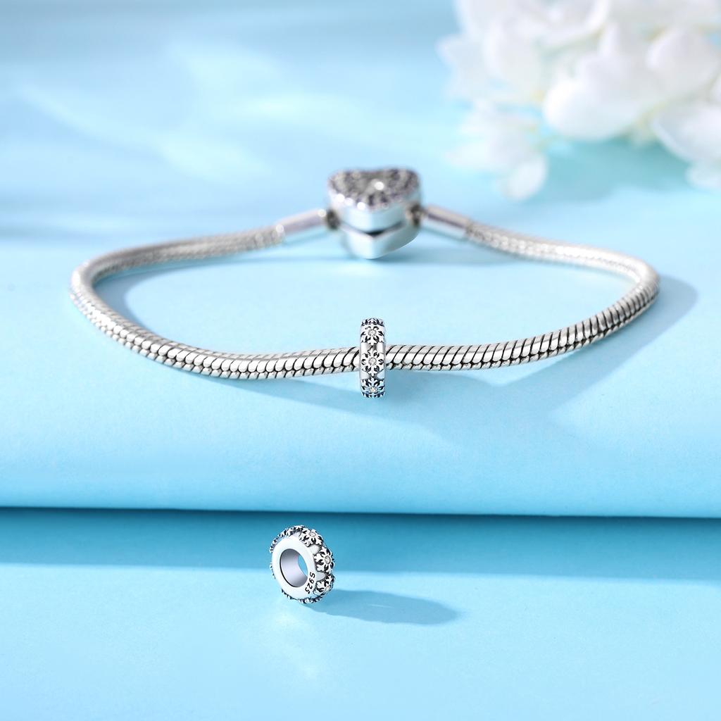 Copper Snowflake Series Spacer Beads Fit Original Bracelets Diy Jewelry Bracelets Accessories Fine Gifts