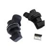 Plastic Press To Open Latches Elegant Black Push Button Lock Simple Installation Suitable for Boat Cabinets & Doors