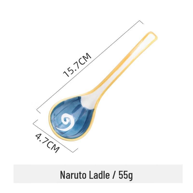ZISIZ Japanese Style Ceramic Long Handle Spoon