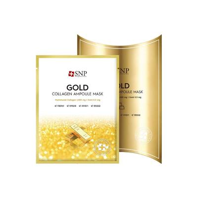 Altın Kollajen Ampul Maskesi 10 adet/kutu, Yaşlanma Karşıtı, Sıkılaştırıcı, Nemlendirici, Kore Kozmetik, Kbeauty, numune