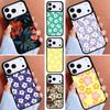 Hibiskus Retro Hawaiianische Blume Handyhülle für iPhone 16e 15 14 13 12 17 Pro Max Plus Air 17pro Hülle Coque