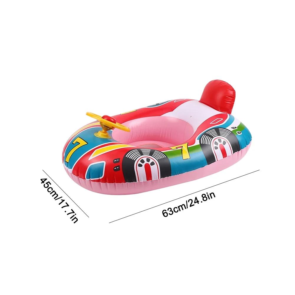 Float Swimming Ring for Kids Child Pool Toys Inflatable Pool Swimming Float Car Air Mattress Beach Party Pool Accessories