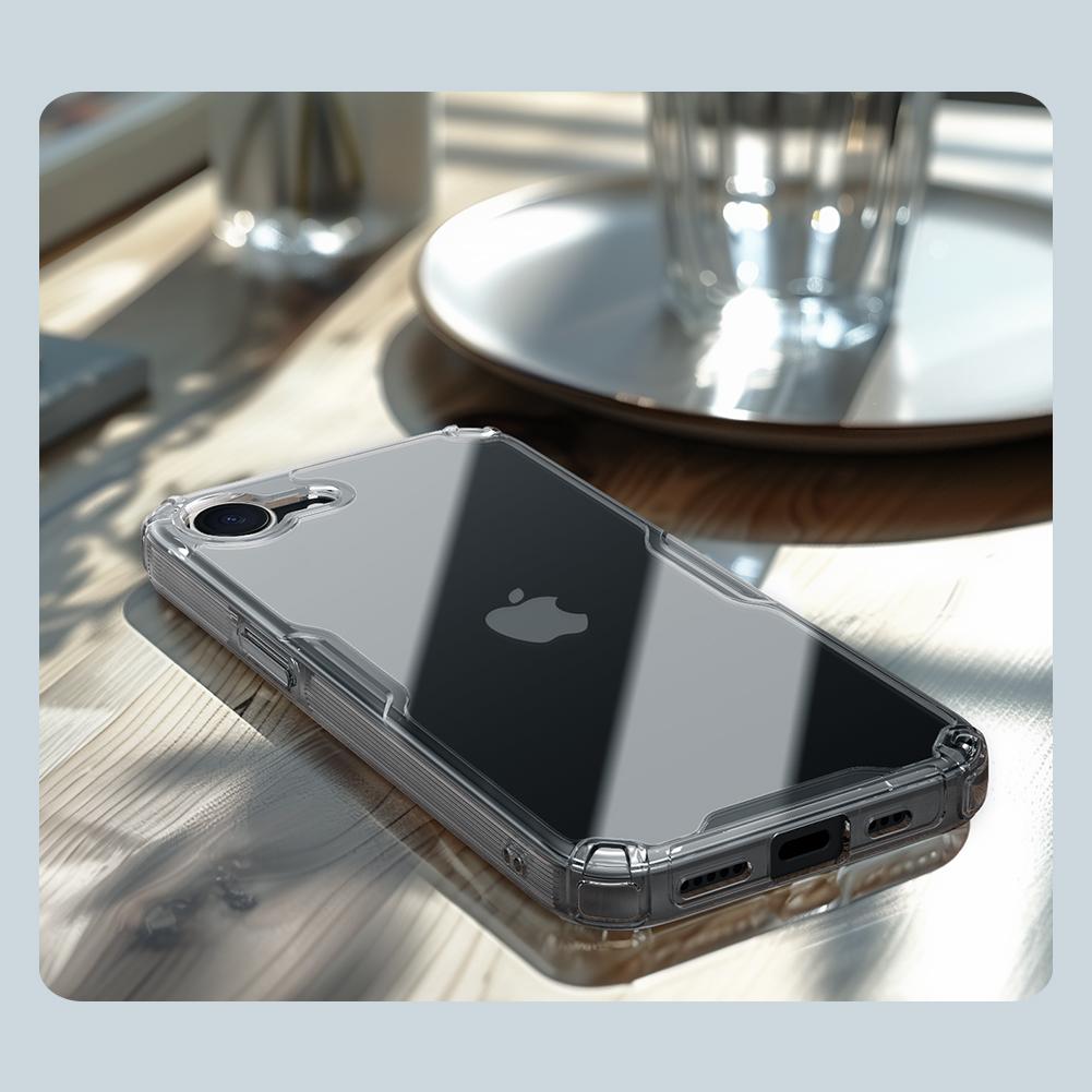 Nillkin For iPhone 16e Case Nature TPU Pro Transparent Soft Silicon Cover Clear Case