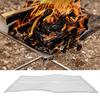 Ultra Lightweight Foldable Stainless Steel Fire Pit for Camping Backpacking Barbecue Grill Outdoor Cooking Portable Fire Grill