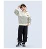 Kids' Windproof Woven Cuffed Casual Pants - 2025 Autumn Korean Style