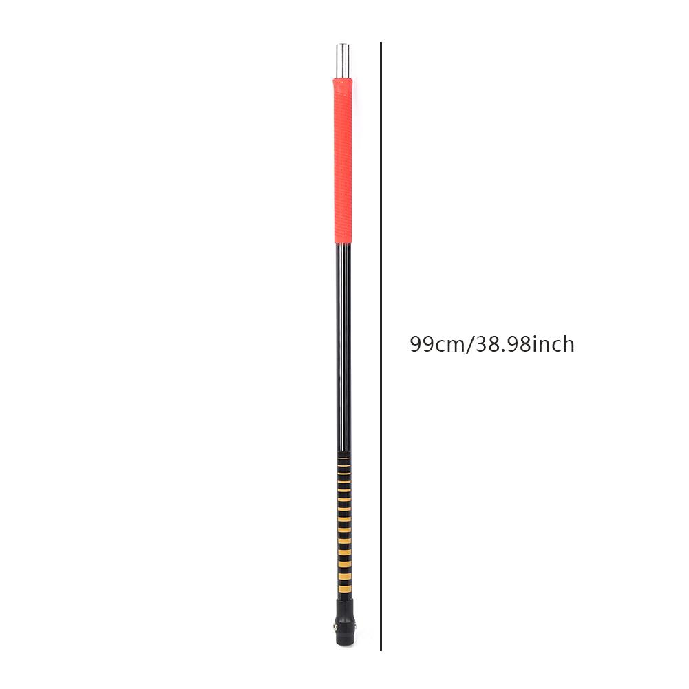 Gumowy Metalowy Lakier Piecowy Odporny na Korozję Kij Treningowy do Ćwiczenia Zamachu Golfowego Trener Kij Uderzeniowy