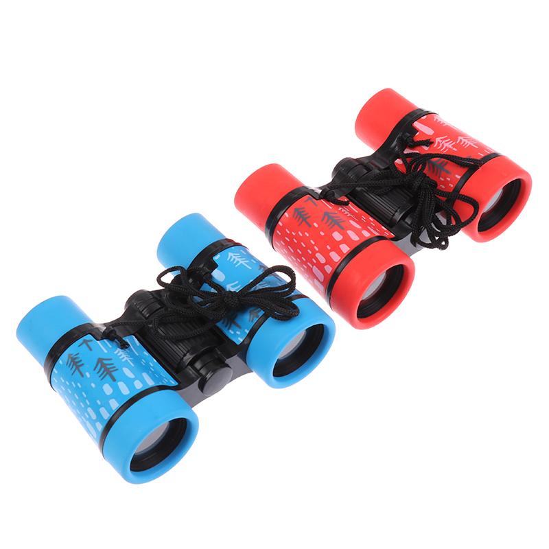 4X30 Telescope Children Outdoor Camping Binocular Telescope With Storage Bag Kids Educational Learning Telescope Birthday Gifts