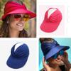 Women's Beach Sun Hat Spring Summer Sun Hat Women's Outdoor Sports Empty Top Hat