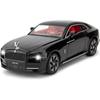 BDTCTK Compatible for 1:24 Rolls Royce Spectre Model Car, Diecast Collectible Pull Back Toy Car with Sound and Light for Adults Kids Boys Girls, Gift