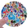 60 New Gorilla Tag Graffiti Stickers Decorate Luggage Laptop Waterproof Stickers