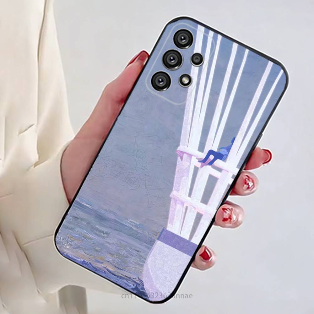 

Sport Badminton Cool Phone Case For Samsung Galaxy A54,34,24,73,53,52,52S,04S,04E,A72 Cover Samsung Note 20