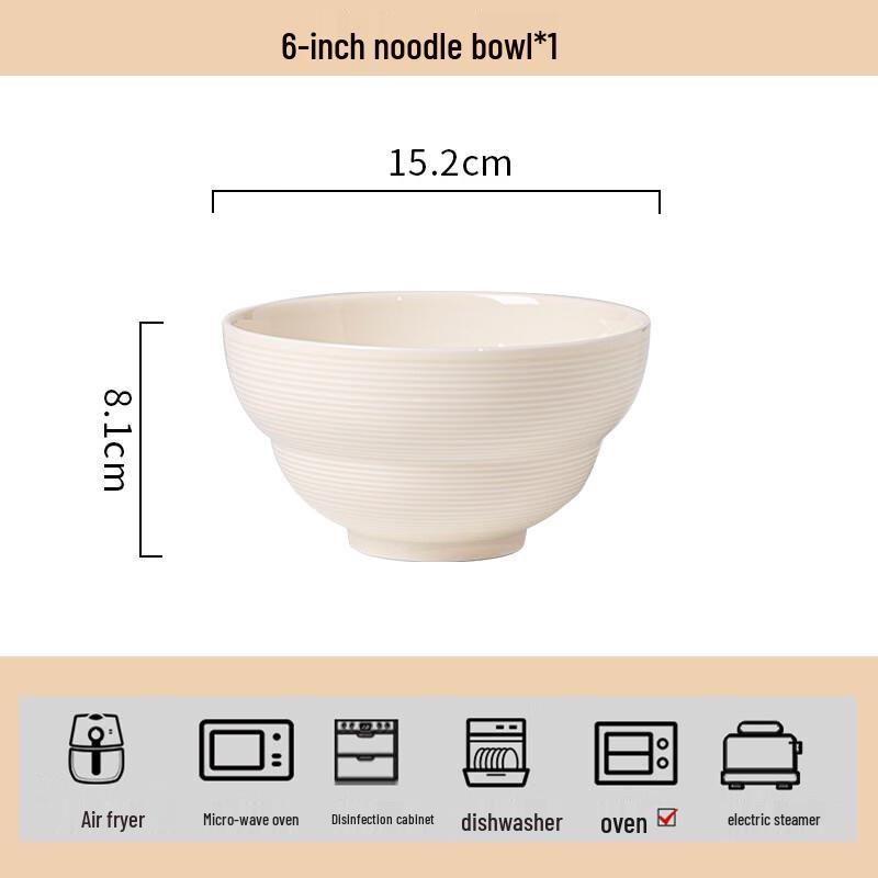 Lin Pan Modern Cream Style Tableware Set
