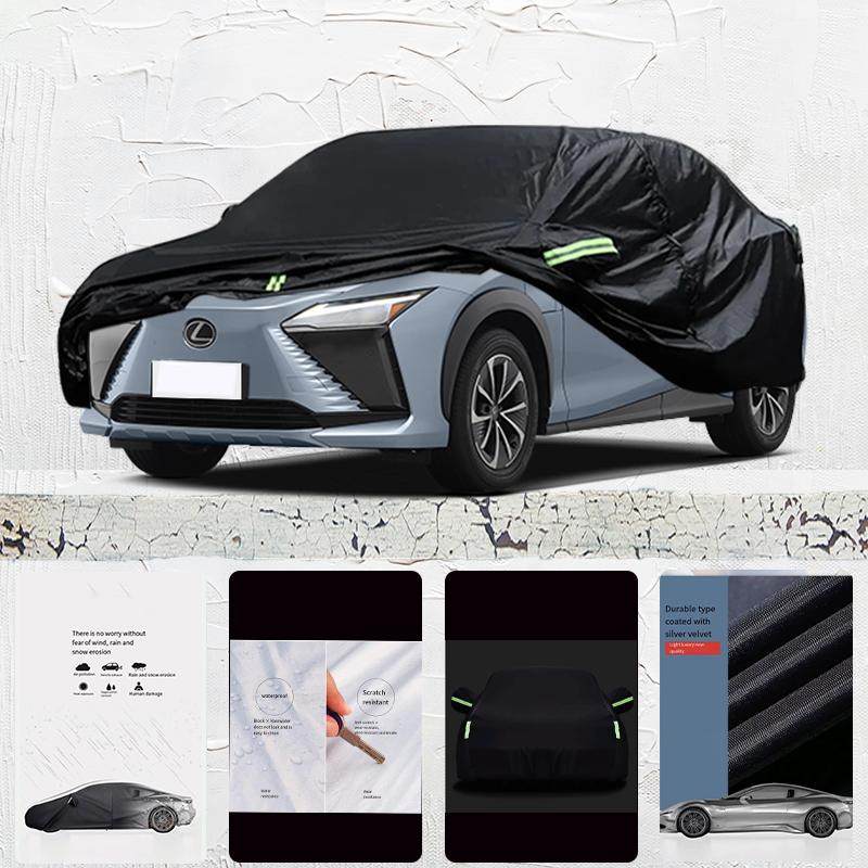 For Lexus RZ Anti-UV Sun Shade Rain Snow Resistant Dustproof Black cover Car umbrella Full Car Cover Outdoor Protection