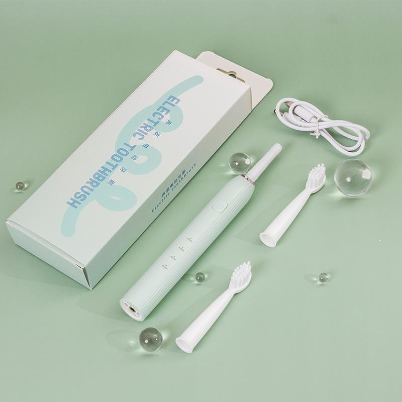 CH915 Minimal Sonic USB Elektrische Zahnbürste Ersatzbürstenkopf Vibration Erwachsener Student Einsteiger Neue Zahnbürste