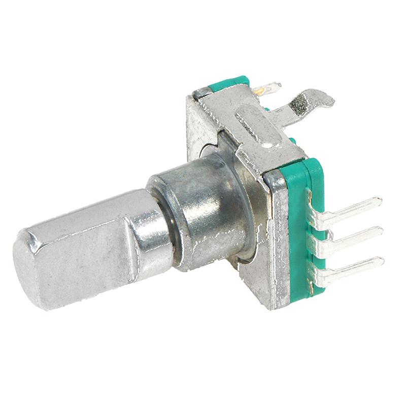 1Pc Ec11 Thin Rotary Encoder With Switch 30 Positioning 15 Pulse 15Mm Half-Axis