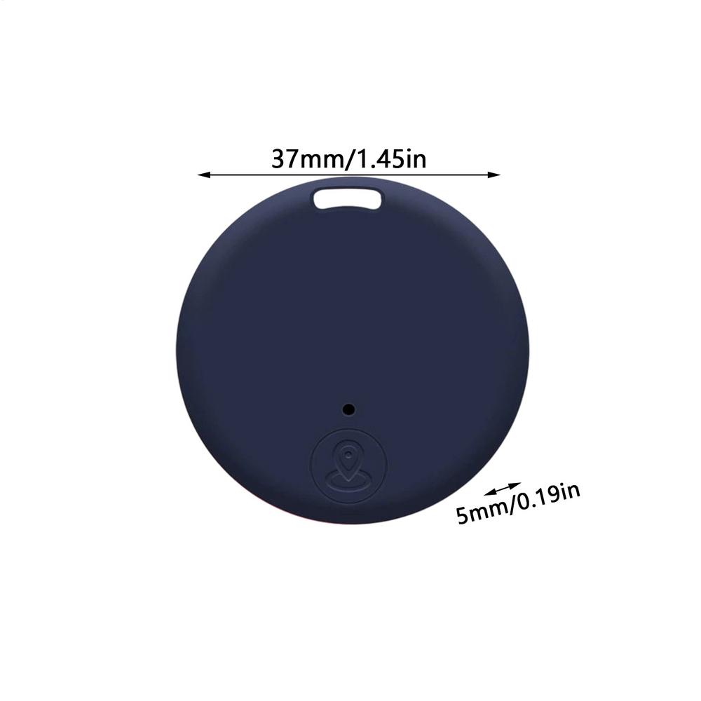 Mini Dog GPS Bluetooth5.0 Tracker Anti-Lost Device Round Anti-Lost Device Pet Kids Bag Wallet Tracking Smart Finder Locator
