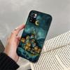 Phone Case For Xiaomi Redmi Note 14 Pro 14 13 12 11 10 Pro 14S 12S 11S Redmi 14C 13C 10 House Night Light Moon Scenery