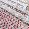 Boho Style Table Runner Patchwork Color Long Farmhouse Rustic Table Runner with Tassel Party Home Decor