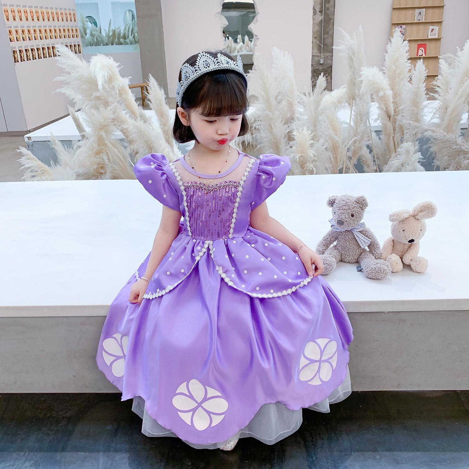 Princese Sofija Svārki Bērnu Vasaras Īsām