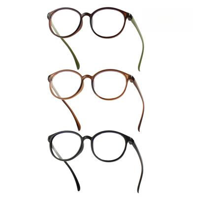 Monture de Lunettes Optiques Vintage Rétro Ronde pour Femmes Hommes Lecture Presbytie Lunettes Avec Dioptrie 0 +1.0 à +4.0 Lunettes pour Femmes Hommes
