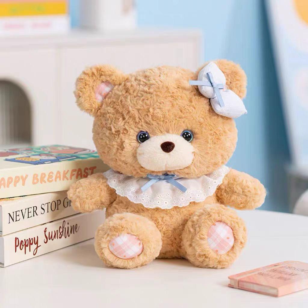 Cute Teddy Bear & Rabbit Doll Plush Toy for Girls - Claw Machine Gift