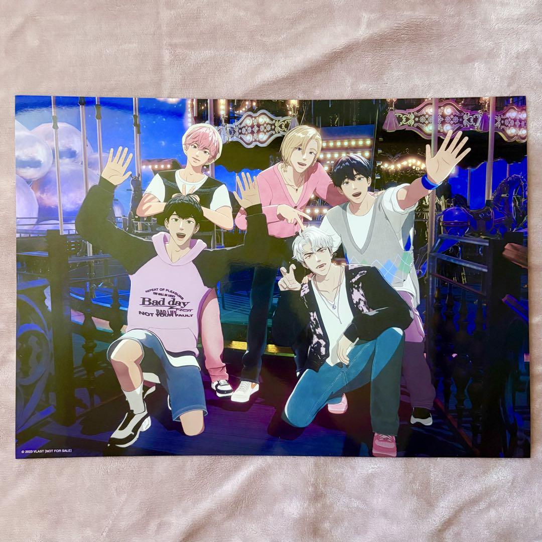 

[USED] PLAVE Collaboration Cafe Bonus Hologram Poster