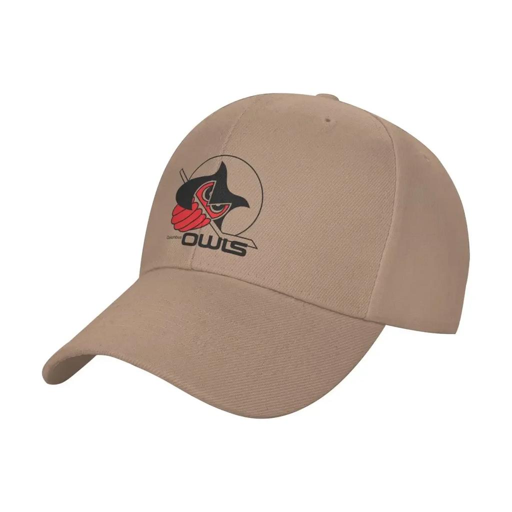 New Columbus Owls hockey logo Baseball Cap luxury Women cap foam party Hat Icon For Unisex Women's