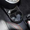 Black Car Interior Decoration Protection Carbon Fiber Sticker For Fiat 500 2012-2015 With Navigation System