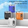 New Mini Electric Shaver Household Car Smart Shaver Digital Display Dual Blade Rechargeable Shaver Powerful Beard Trimmer Tool