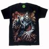 Grim Reaper Cotton TShirt Gothic Punk Unisex Fitness Muscle Black