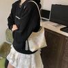 New Chinese Style Butterfly Embroidery Handbag Bag Women's New Trendy Fashion Niche Underarm Bag National Feng Shui Bucket Bag