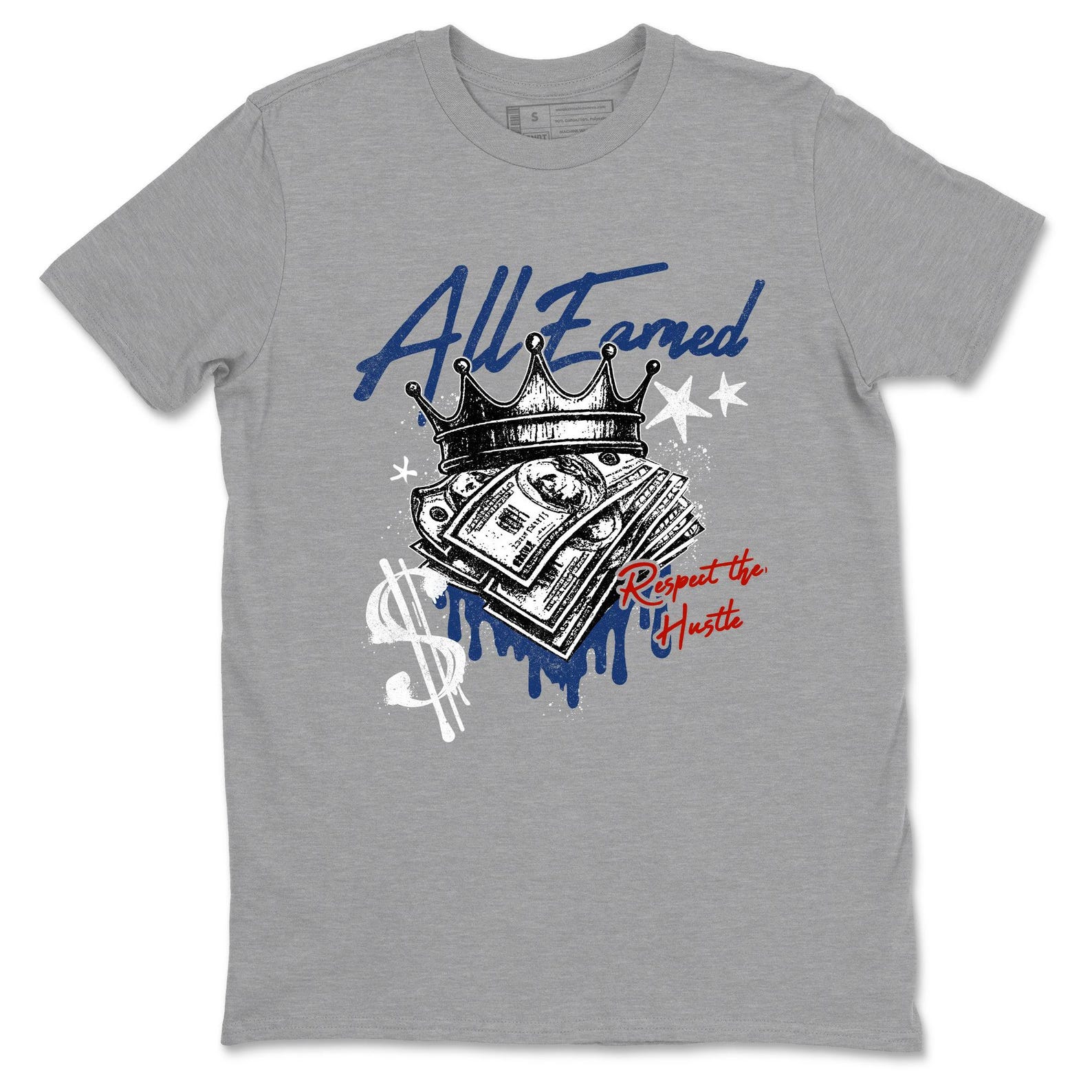 All Earned Graphic Tee - Sneakerhead Streetwear XL