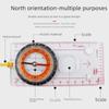 DC45-5C Outdoor Camping Map Compass with Ruler Scale