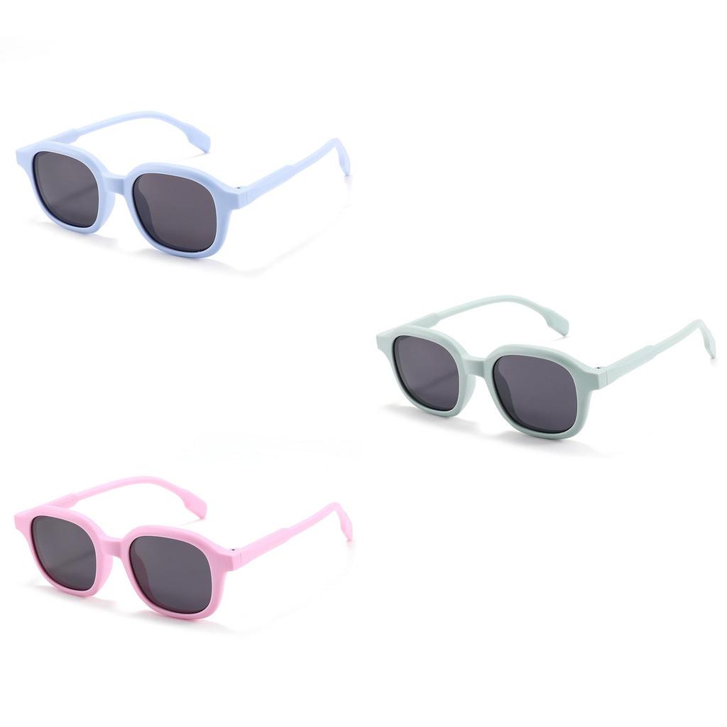 Children Trendy Oval Design Polarized Sunglasses Summer Outdoor Protection Uv